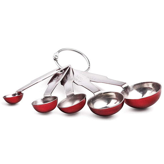 Stackable Stainless Steel Measuring Cups And Spoons Set For