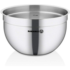 YBM YBM Home 22x12 cm 5 quart Pot With Stainless Steel Lid - The
